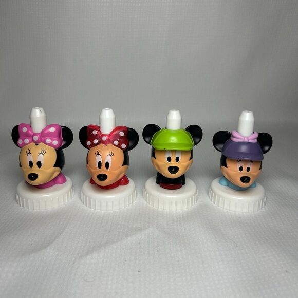 Disney Other - Set Of 4 Good 2 Grow Spouts Toppers Mickey Mouse & Minnie Mouse